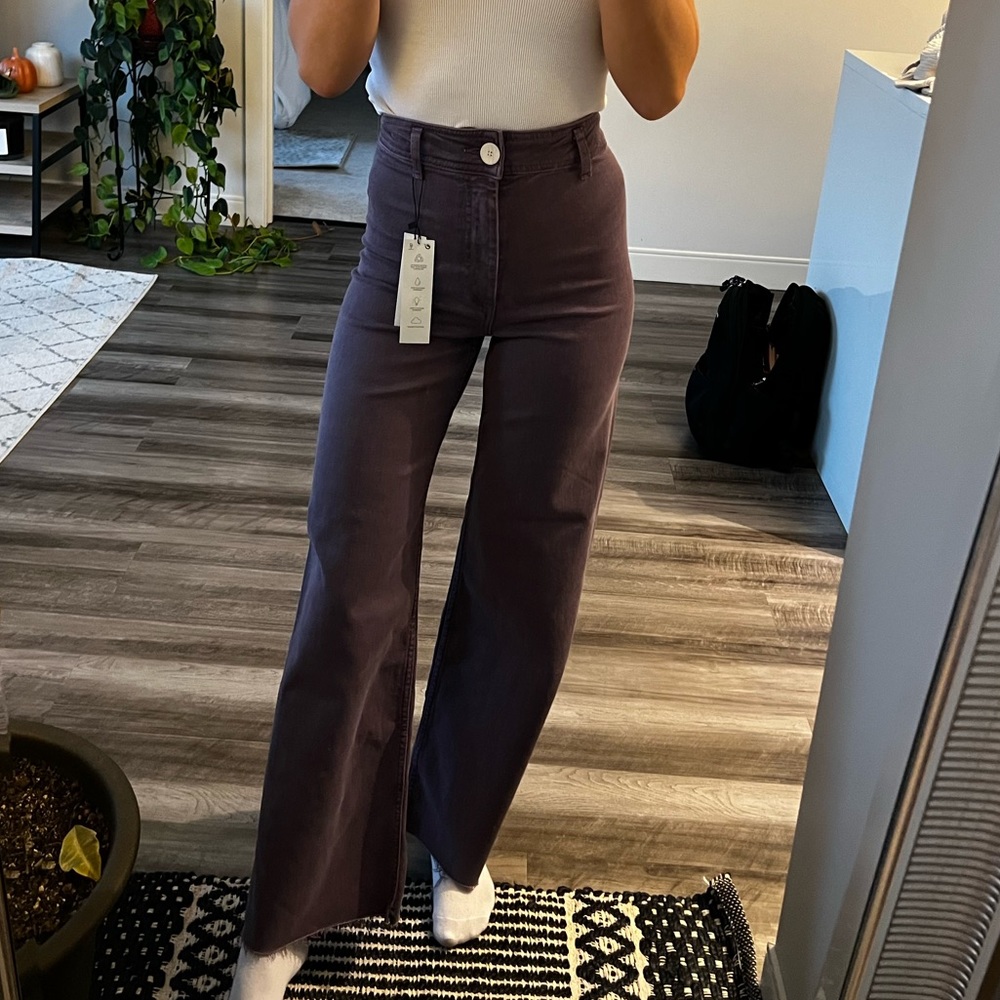 Zara Marine Straight pants